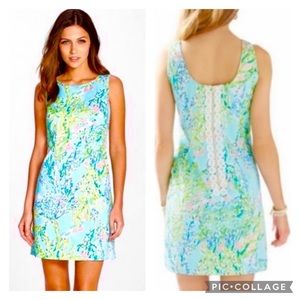 LILLY PULITZER Cathy Shift Dress in Blue Heaven